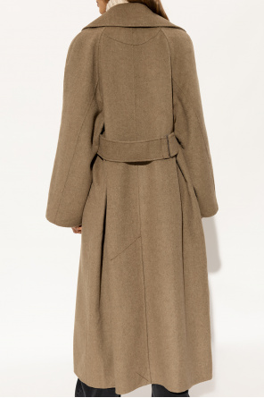 Ganni Coat with asymmetrical fastening