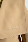 Ganni Coat with logo