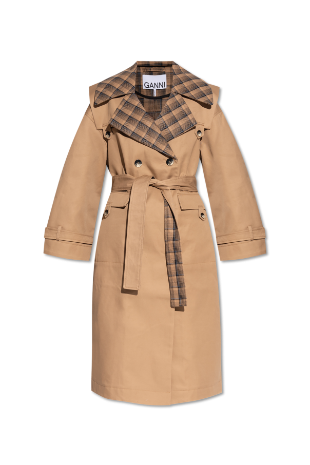 Ganni Coat with Pockets