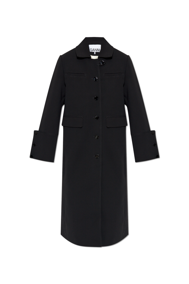 Ganni Coat with collar