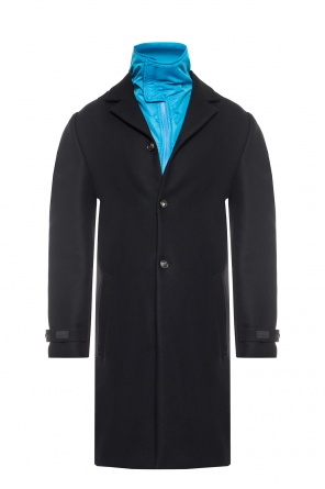 Wool coat with notched lapels od Kenzo