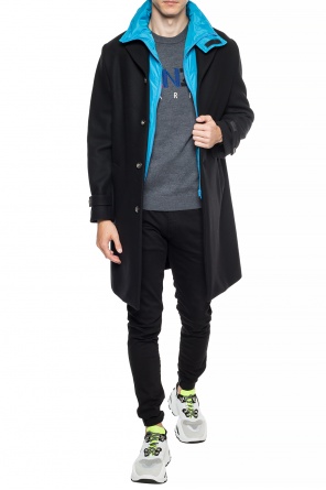 Wool coat with notched lapels od Kenzo