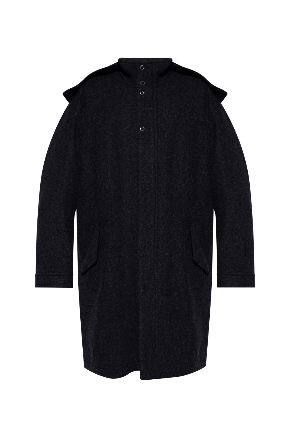 Kenzo Wool hooded coat