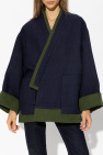 Kenzo NAVY BLUE Kimono cut coat