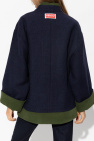 Kenzo NAVY BLUE Kimono cut coat