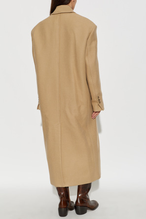 Ami Alexandre Mattiussi Wool coat with a single vent