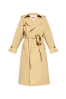 Kenzo beige Double-breasted trench coat
