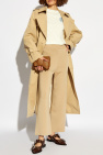 Kenzo beige Double-breasted trench coat