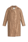 Fendi BROWN Coat with monogram