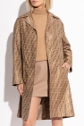Fendi BROWN Coat with monogram