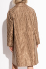 Fendi BROWN Coat with monogram
