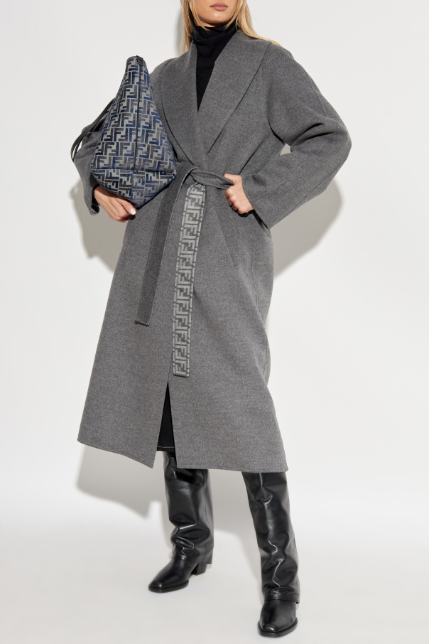 Fendi Wool coat with shawl collar