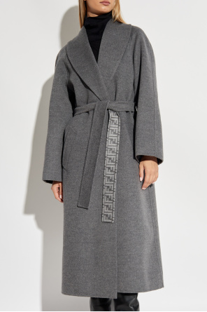 Fendi Wool coat with shawl collar