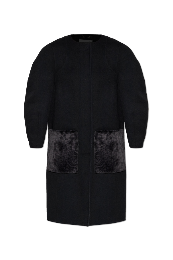 Coat with fur pockets, zdjęcie 1 Coat with fur pockets od Fendi