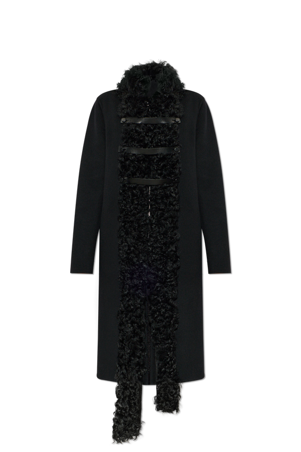 Fendi Wool Coat with Single Vent
