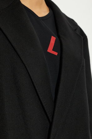 Fendi Cashmere Coat with Double Vent