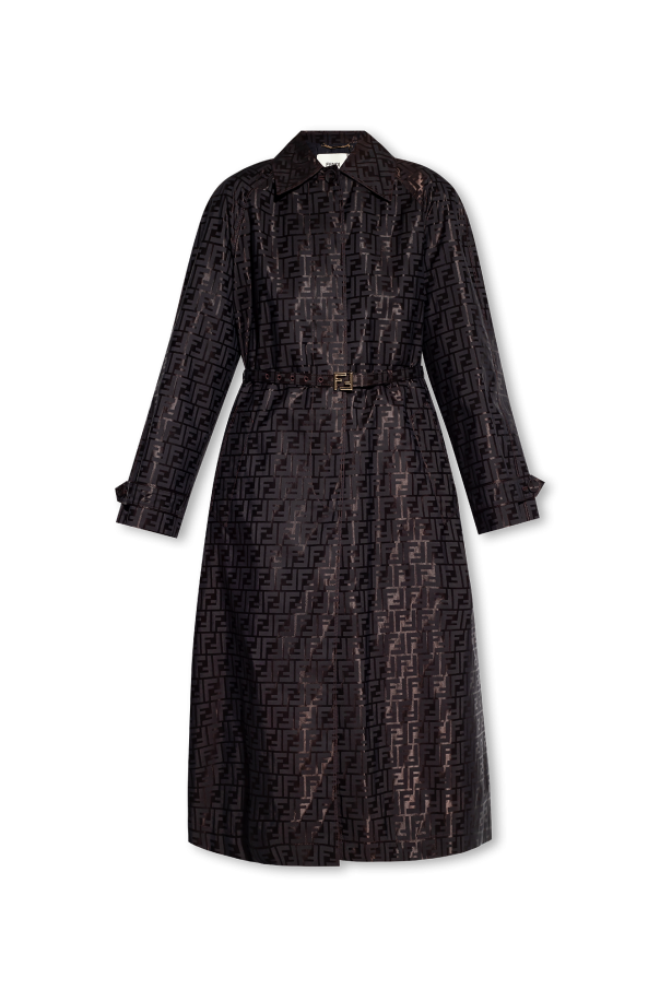 Fendi Monogrammed trench coat