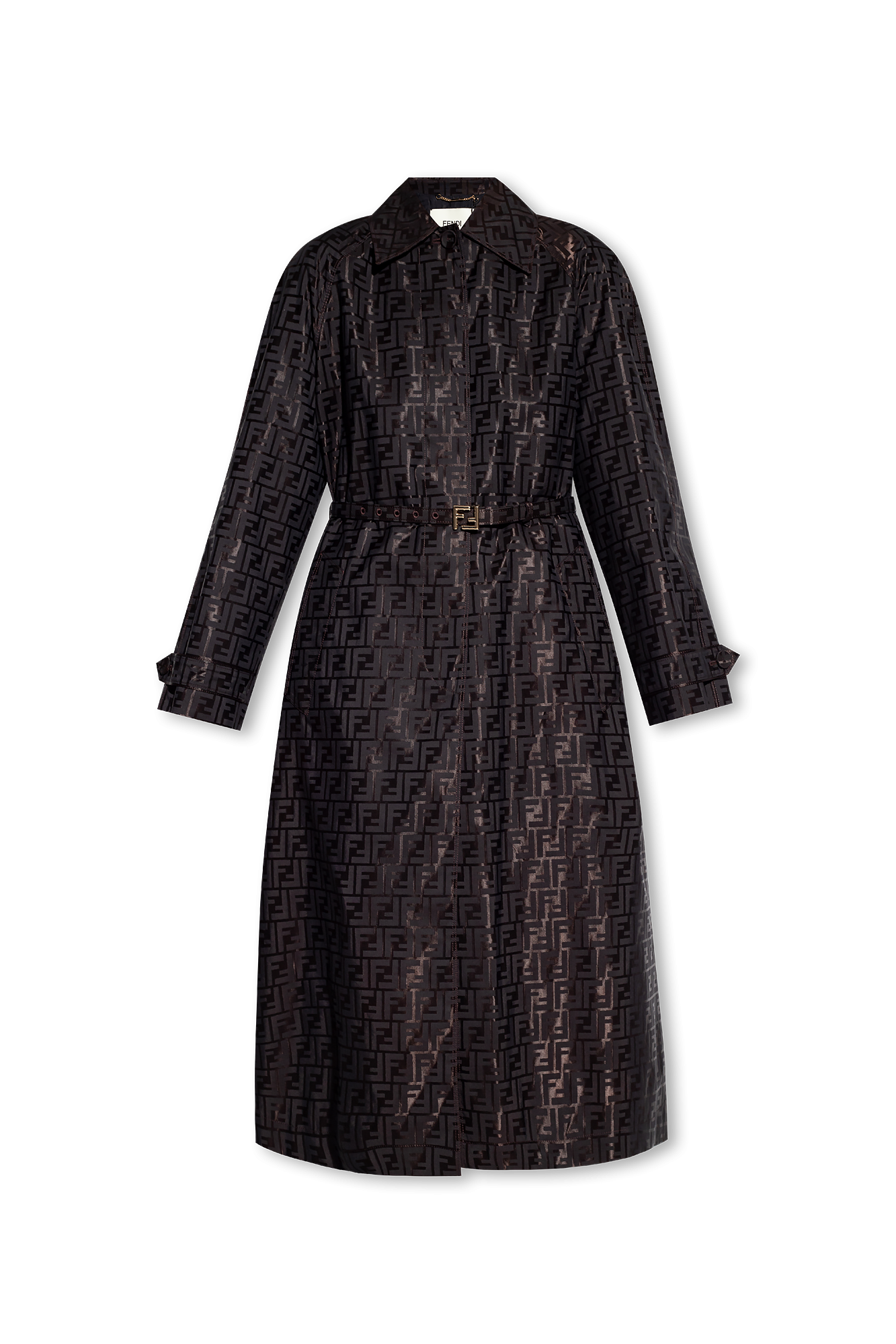 Fendi Monogrammed trench coat