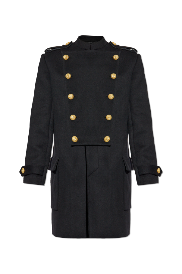 Double-breasted coat od Balmain