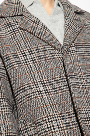 AllSaints Płaszcz z wzorem w kratę ‘Finnegan’