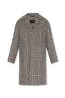AllSaints GREY ‘Finnegan’ checked coat