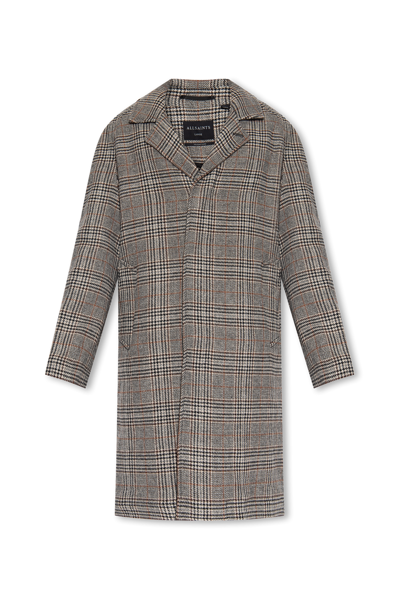 AllSaints ‘Finnegan’ checked coat