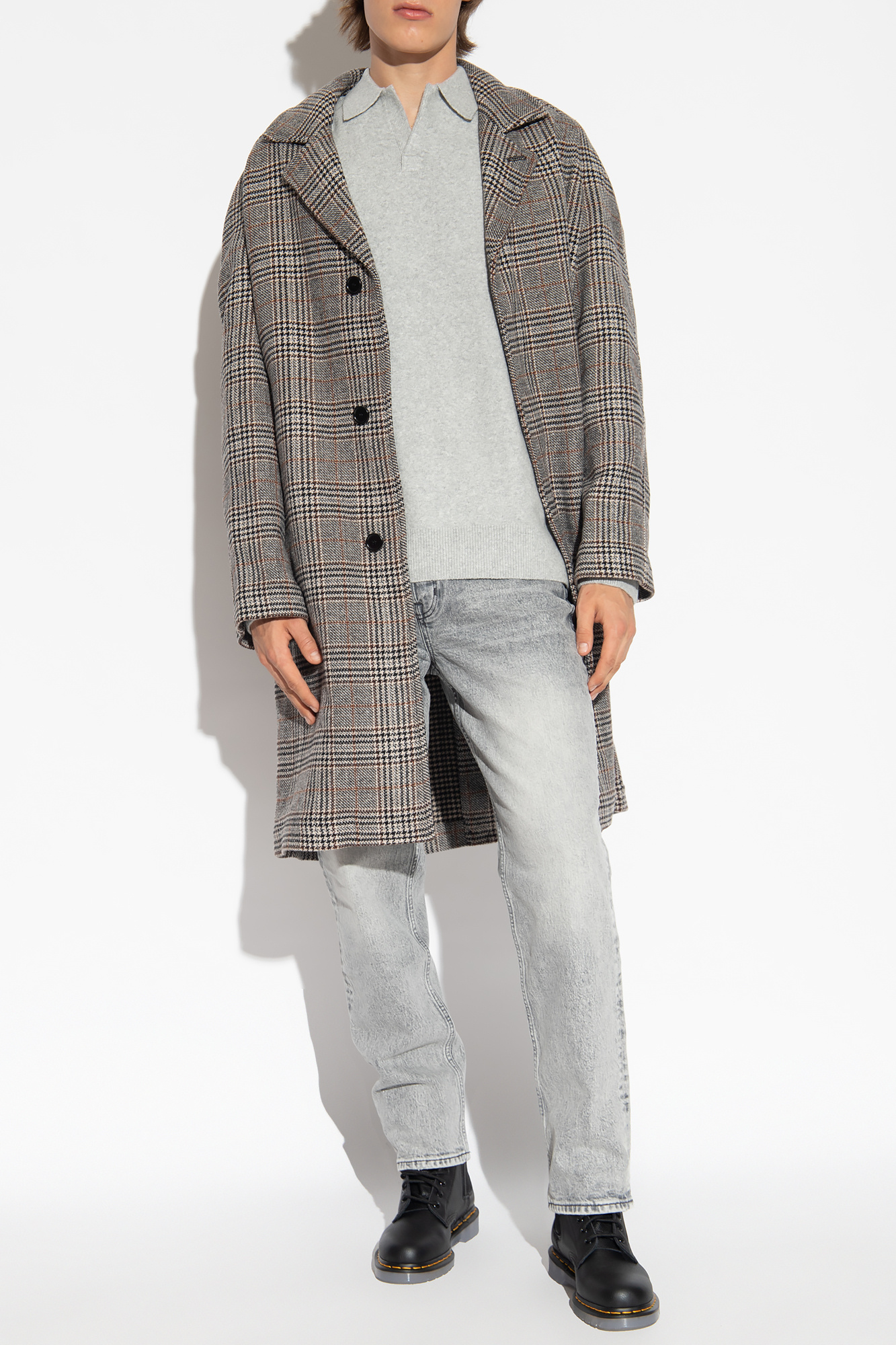 AllSaints ‘Finnegan’ checked coat