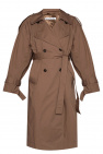 Acne Studios BROWN Double-breasted trench coat
