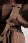 Acne Studios BROWN Double-breasted trench coat