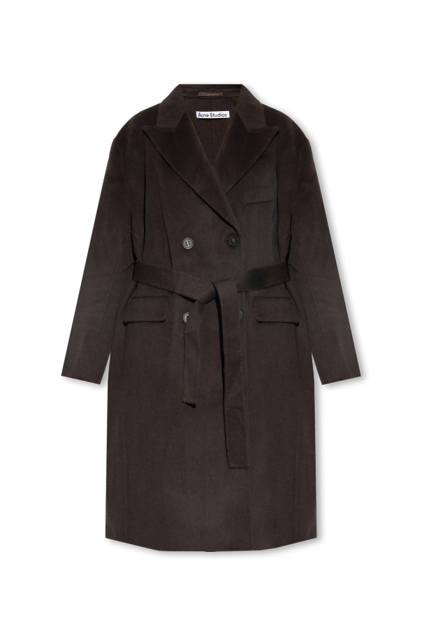 Acne Studios Belted wool coat | Women's Clothing | Vitkac