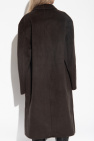 Acne Studios GREY Belted wool coat