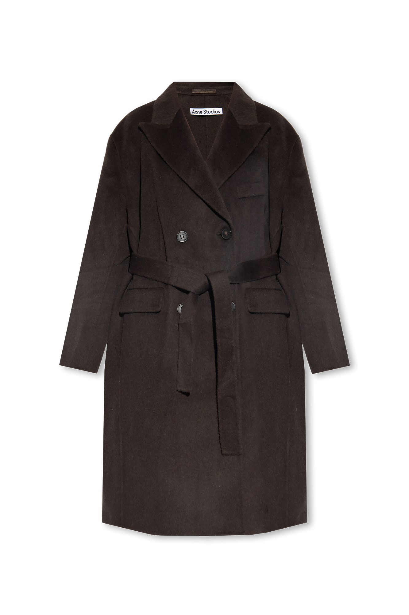 Acne Studios Belted wool coat