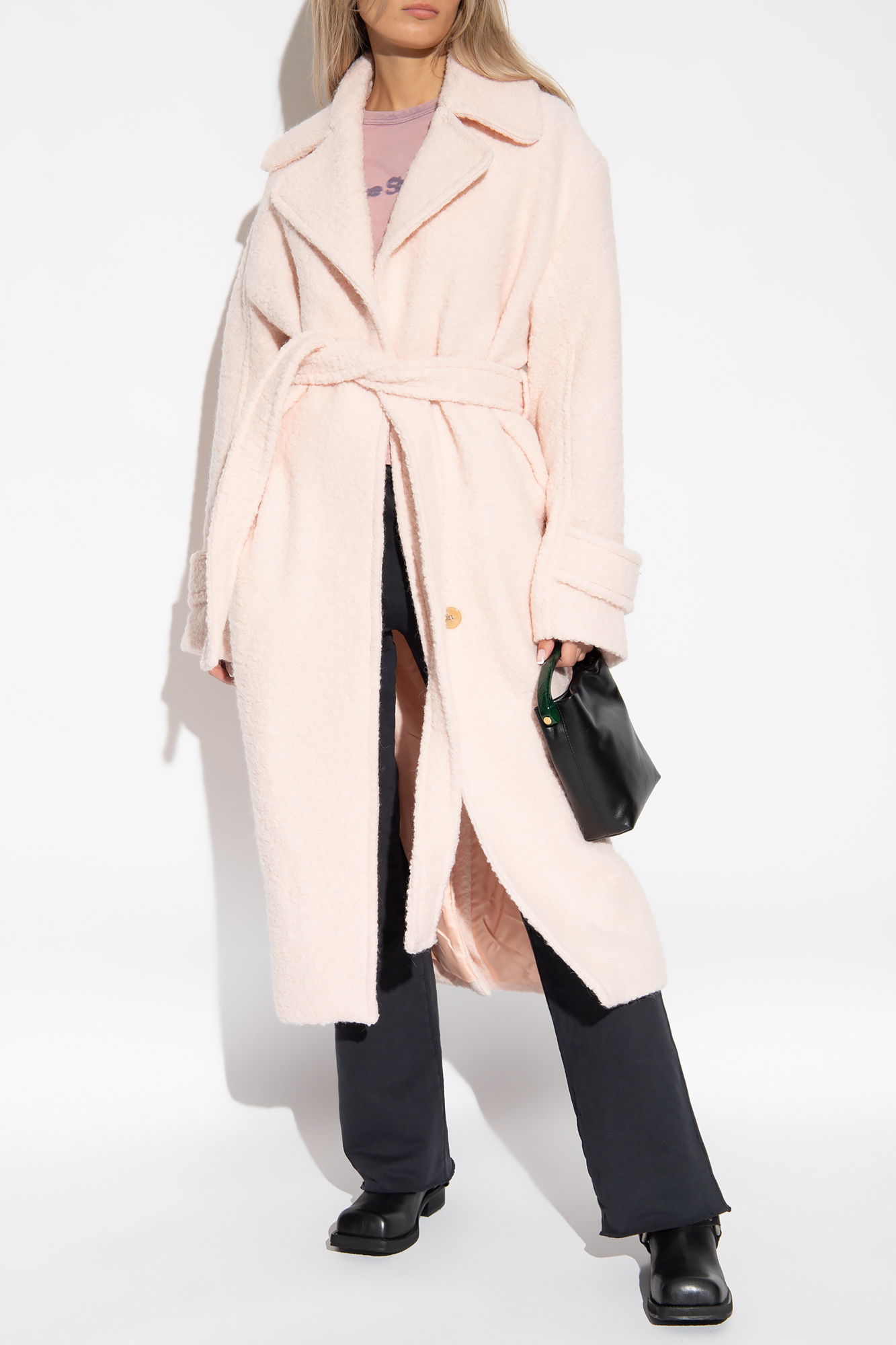 Acne Studios Belted wool coat