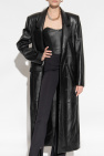 The Mannei ‘Greenock’ leather coat