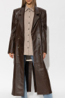 The Mannei ‘Greenock’ leather coat