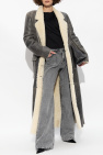 The Mannei GREY ‘Greenock’ long shearling coat