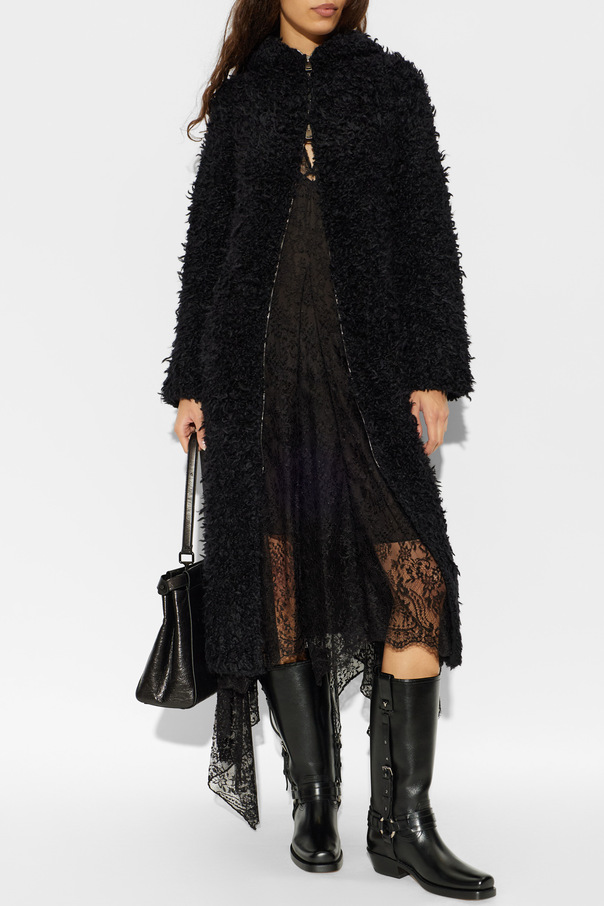 Fendi Wool Coat with Hood