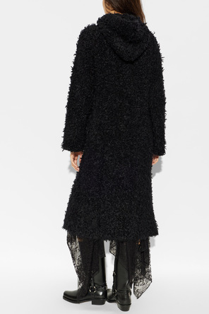Fendi Wool Coat with Hood