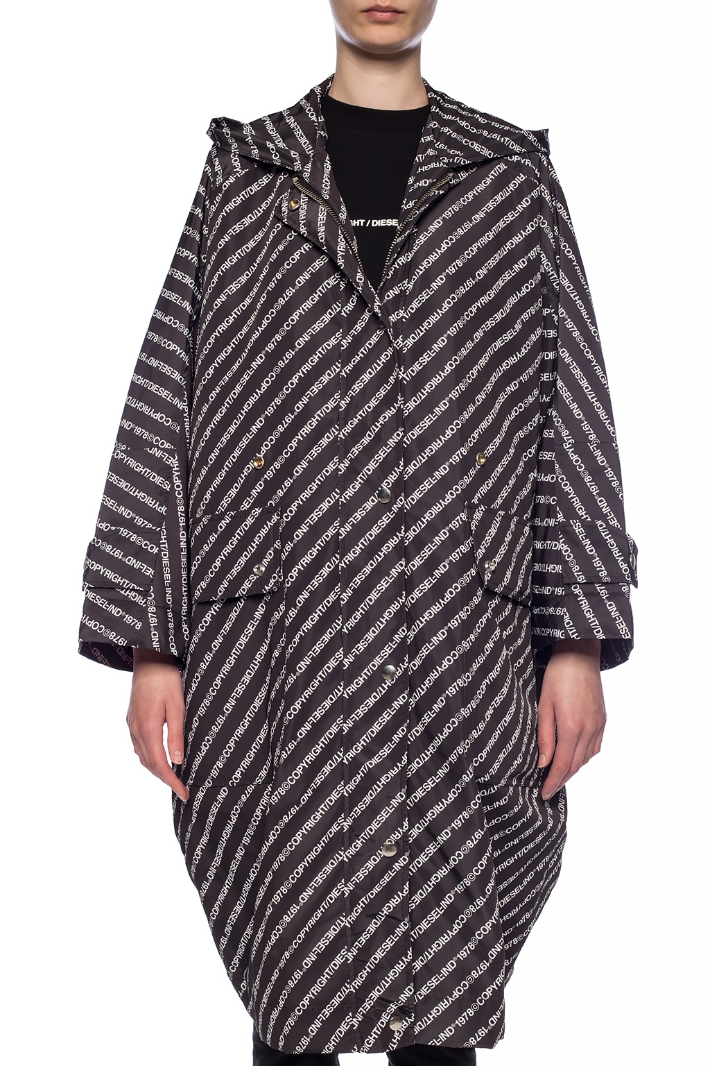 Slim Rider Jacket | Oversize jacket Diesel - SchaferandweinerShops GB
