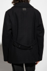 Dolce & Gabbana BLACK Cropped double-breasted coat