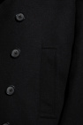 Dolce & Gabbana BLACK Cropped double-breasted coat