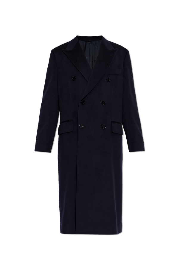 Wool Coat with Single Vent od Dolce & Gabbana