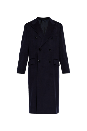 Wool Coat with Single Vent