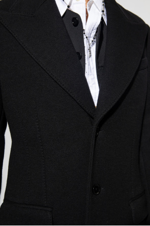 Dolce & Gabbana Wełniany płaszcz