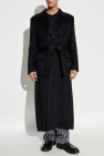 Dolce & Gabbana BLACK Coat with wool finish