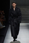 Dolce & Gabbana BLACK Coat with wool finish