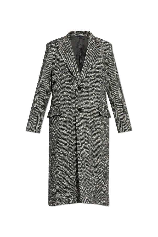 Herringbone pattern coat od Dolce & Gabbana