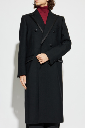 Dolce & Gabbana Wollmantel mit einfachem Schlitz