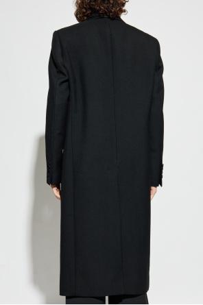 Dolce & Gabbana Wollmantel mit einfachem Schlitz