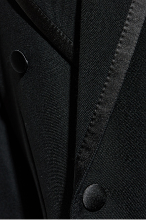 Dolce & Gabbana Wollmantel mit einfachem Schlitz